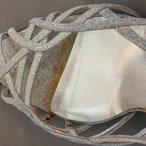 Dolce & Gabbana silver glitter heels - Picture 5 of 6